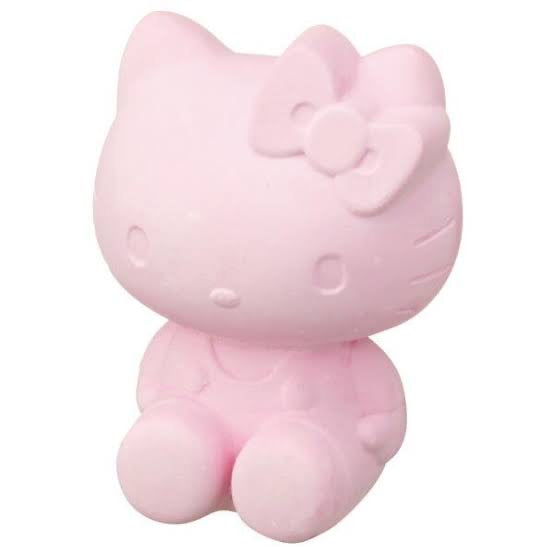 Hello kitty凯蒂猫｜粉粉可爱立体kitty硅藻土吸湿剂/天然吸湿防霉/冰箱吸湿除臭｜約4.5×4.5×7cm