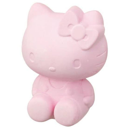 Hello kitty凯蒂猫｜粉粉可爱立体kitty硅藻土吸湿剂/天然吸湿防霉/冰箱吸湿除臭｜約4.5×4.5×7cm