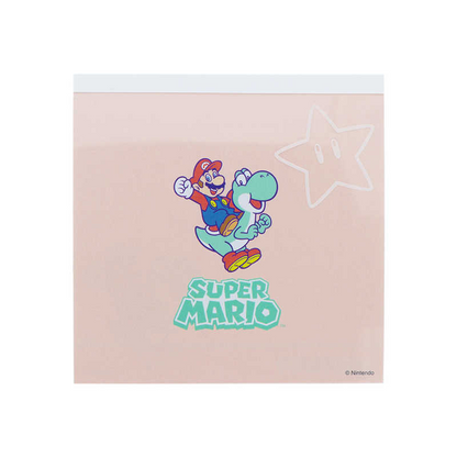 Nintendo｜Super Mario Brothers Square Memo｜95×95×10mm approx.