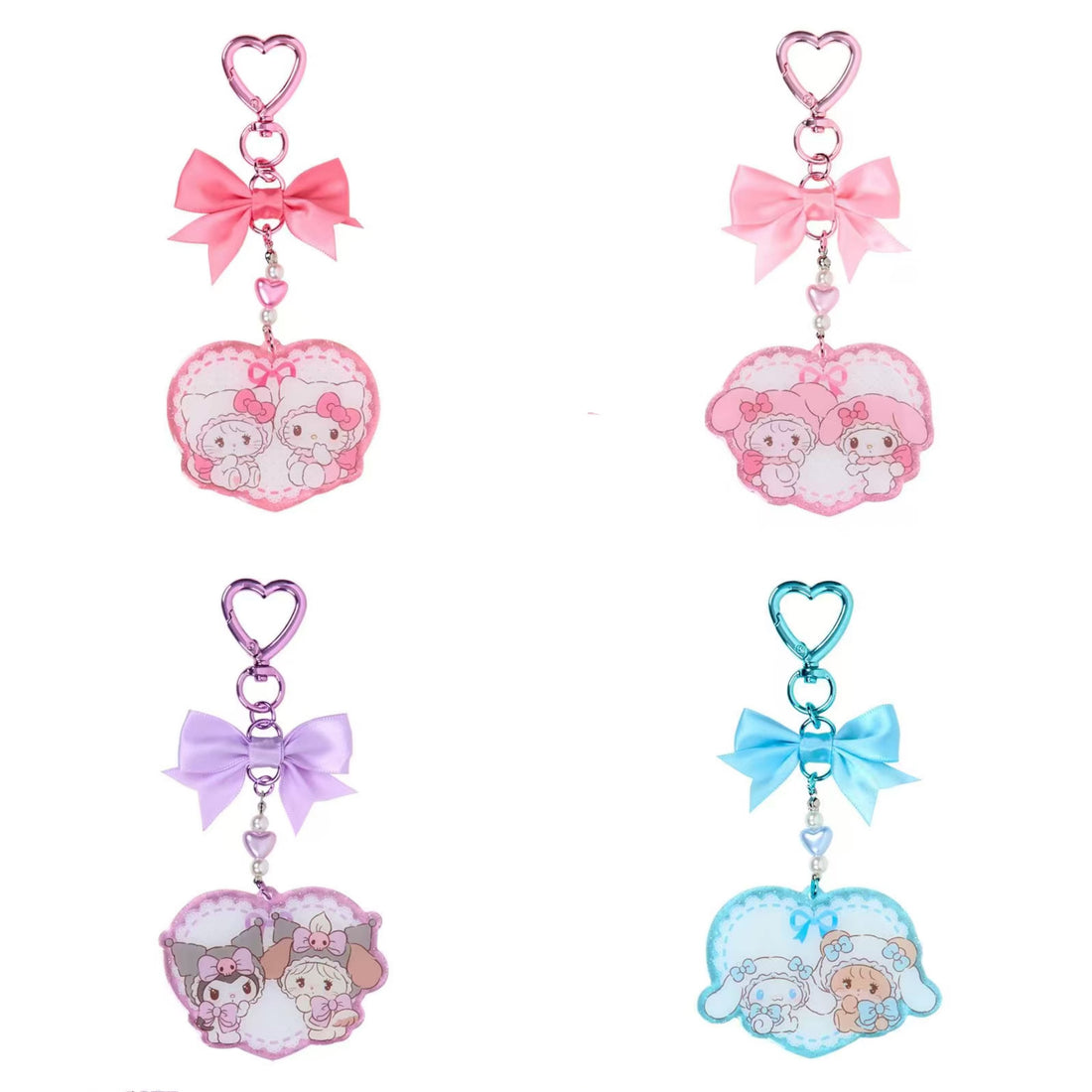 Sanrio|Mikko Illustrations Characters Acrylic Keychain|7.5cmx 5cm approx.