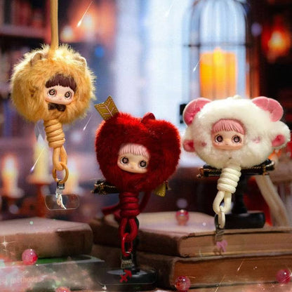 MayMei V5 Horoscope Stories Series Vinyl Plush Keychain Blind Box