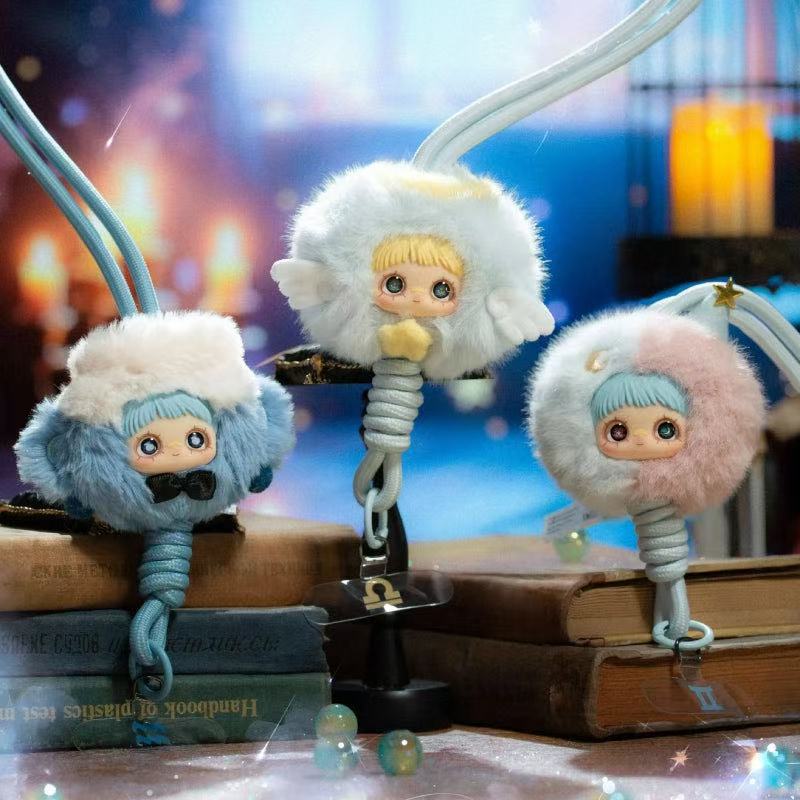 MayMei V5 Horoscope Stories Series Vinyl Plush Keychain Blind Box