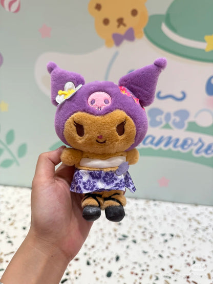 【limit 1】Sanrio｜Endless Summer Vacation Mascot Holder /Plush Keychain｜10.5×7×15cm approx.