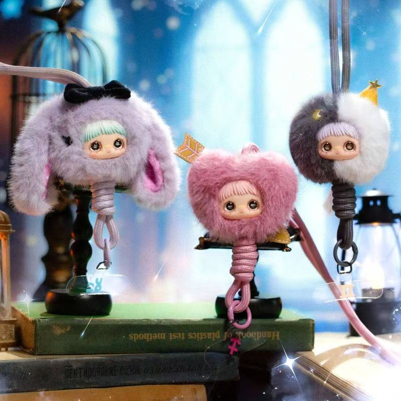 MayMei V5 Horoscope Stories Series Vinyl Plush Keychain Blind Box