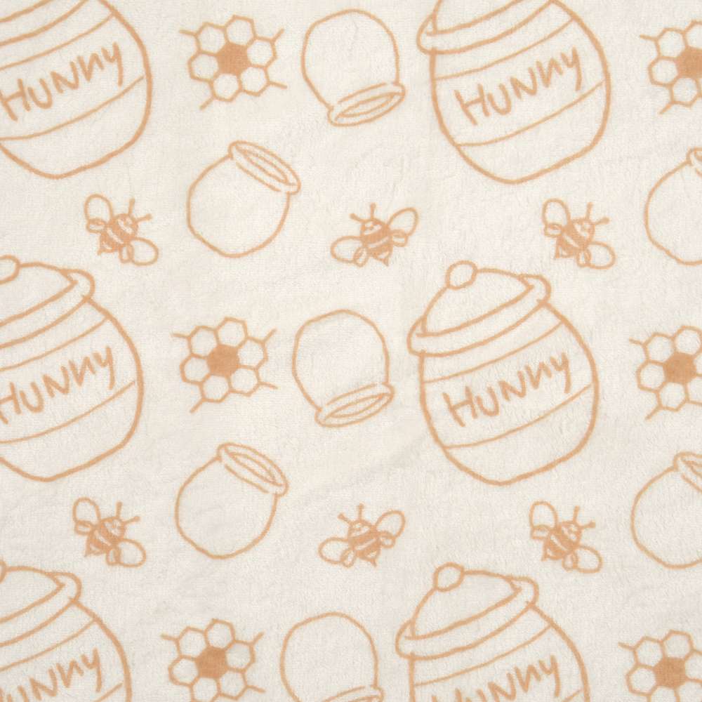 Disney ｜Blanket Tropical Pattern with Plush Toy东迪超好摸坐姿毛绒玩偶抱印花毯子/公仔/带毛毯｜约高 28 x 宽 20 x 深 21cm