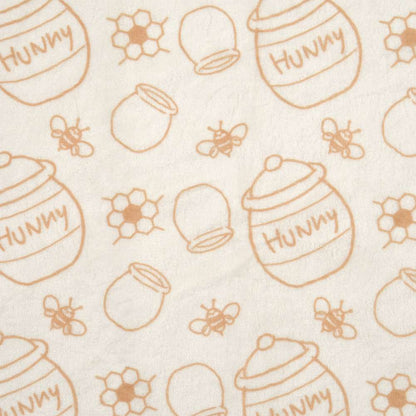 Disney ｜Blanket Tropical Pattern with Plush Toy东迪超好摸坐姿毛绒玩偶抱印花毯子/公仔/带毛毯｜约高 28 x 宽 20 x 深 21cm