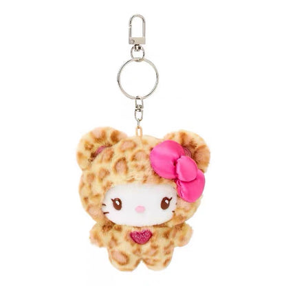 Sanrio三丽鸥｜ Original Mascot Keychain / Leopard Bear豹纹熊系列毛绒挂件/包挂｜约8×5×14cm