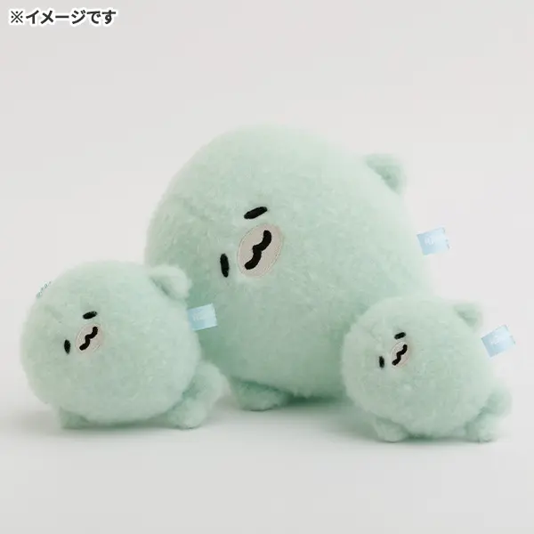 SANX｜Rilakkuma and Awawa Neko Mascot Holder /Plush Keychain｜90×85×45mm approx.