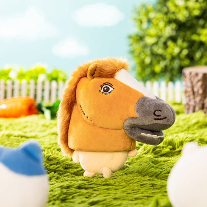 Chiikawa｜Usagi in Horse Costume Mascot Holder /Plush Keychain｜H140×W150×D65mm approx.