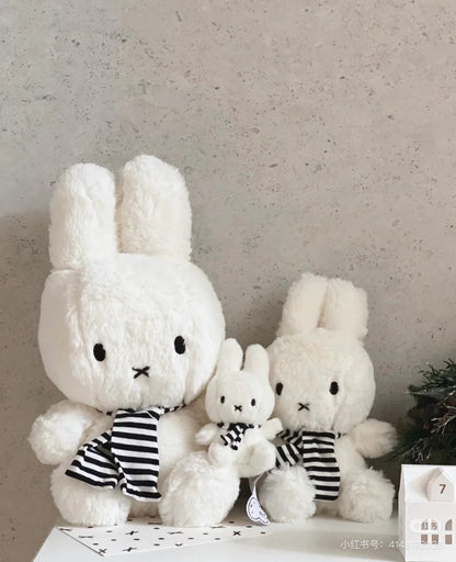 Miffy｜Sitting with Scarf Plush Dolls/Plush Toy｜33 cm - 13&quot;