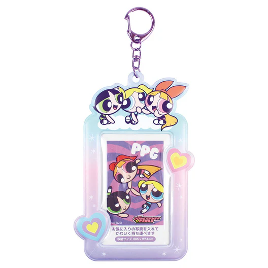 Powerpuff Girls|Photo Frame Keychain| H144 x W89mm approx.