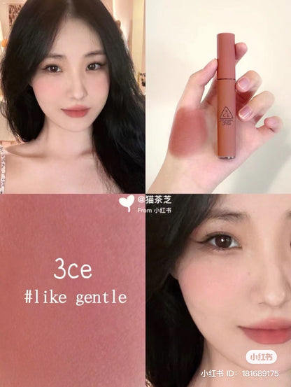 3CE｜BLUR WATER LIP TINT水雾唇釉/染唇液/一抹水化雾/稳固不脱色｜4.6g