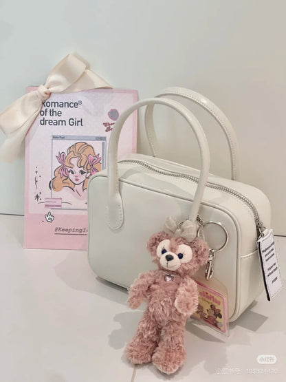 Disney迪士尼｜ShellieMay雪莉玫/玫玫爱心项链站姿毛绒玩偶挂件/包挂