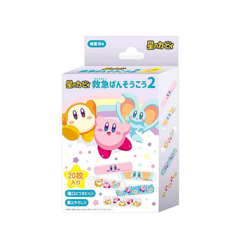 Kirby｜Boxed Adhesive Bandage｜20 sheets
