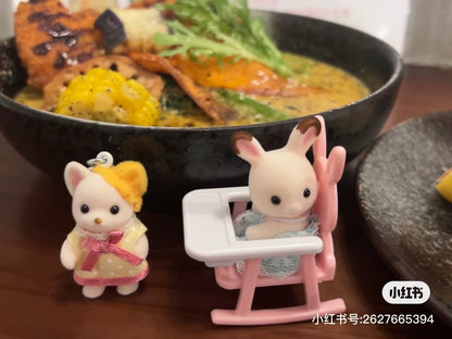 SylvanianFamilies｜Baby house Baby Chair Chocolate Rabbit B-31