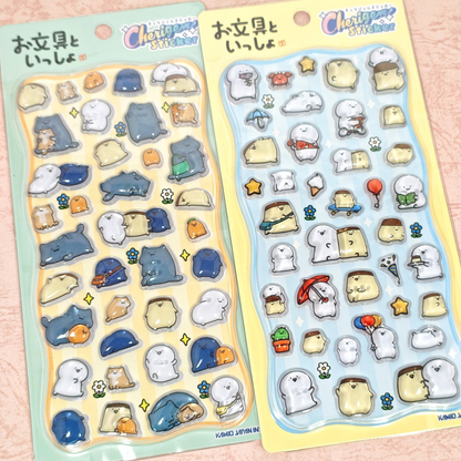 Obungu to Issho｜Pukurin Candy Sticker｜200×95×6mm approx.