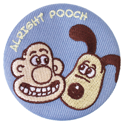 Wallace and Gromit｜Secret Embroidered Badge  mystery bag/blind box/All 10 types｜1pcs