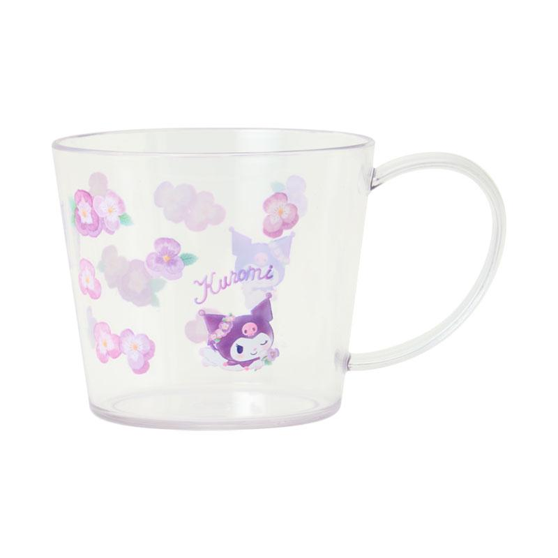 Sanrio｜Watercolor Flower Clear Mug｜330ml