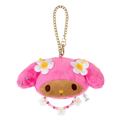【limit 1】Sanrio｜Endless Summer Vacation Mirror Mascot Charm/Plush Keychain｜12 x 5 x 10cm approx.