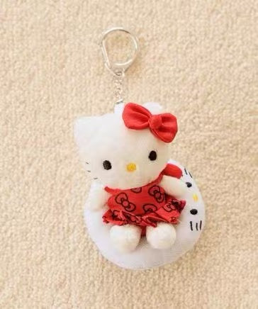 Sanrio｜Me% HELLO KITTY x ST. LOWRYS FARM Collaboration Mascot Holder /Plush Keychain