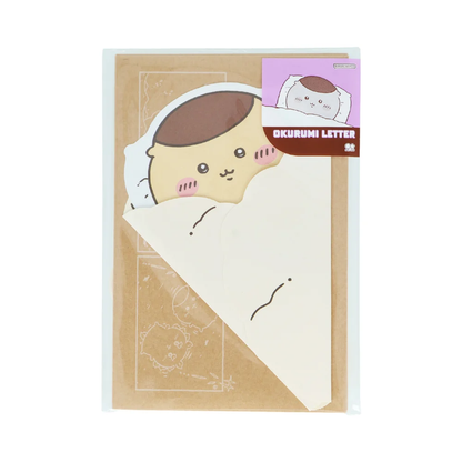 chiikawa｜Movie "Chiikawa" Die-Cut Swaddle Letter Set