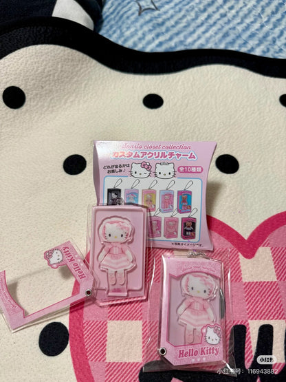 Hello Kitty｜Closet Collection Doll Dear Daniel &amp; Hello Kitty Acrylic Charm mystery bag/blind box/All 10 types｜1pcs