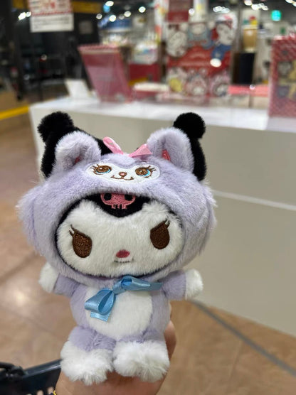 Sanrio三丽鸥｜swimmer Mascot Keychain联名限定超可爱毛绒玩偶挂件/包挂
