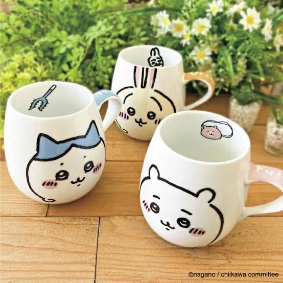chiikawa|大容量角色马克杯/杯口里也有宝宝|400ml