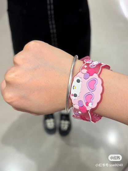 【limit 3】HelloKitty｜Academy Sparkle Festival Character Rubber Band mystery bag/blind box/All 8 types｜1pcs