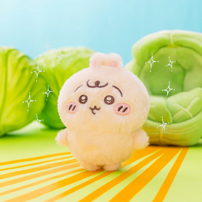 【limit 1】chiikawa｜Chiikawa Baby Wrapped in Cabbage Mascot Holder /Plush Keychain｜155×155×70mm approx.
