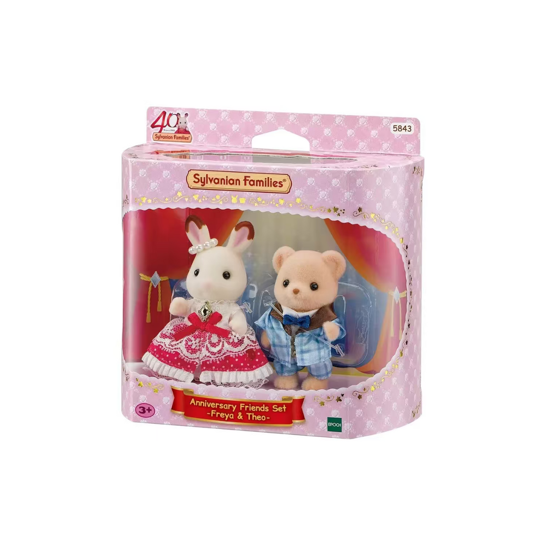 SylvanianFamilies｜Anniversary Friends Freya &amp; Theo Set 5843