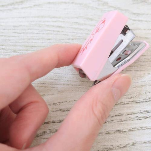 Kirby｜Light Pink Star Mini Stapler｜38×17×25mm approx.