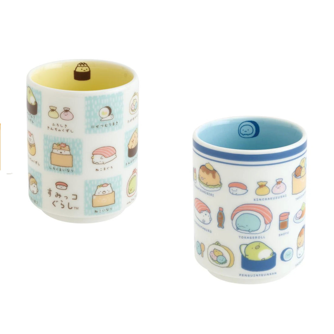 Sumikko gurashi｜Anytime Sushi Tea Cup｜90×Φ70mm approx.