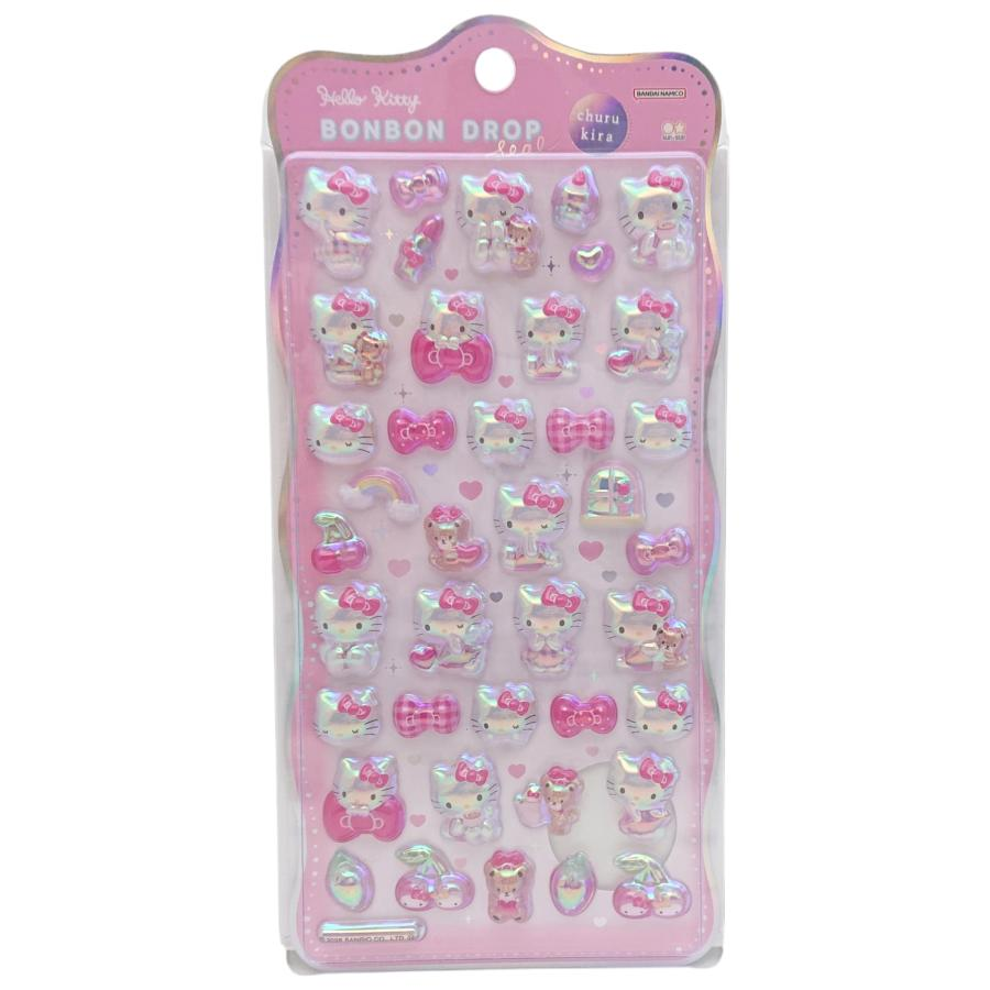 Sanrio｜Bonbon Drop Puffy 3D Stickers｜W95 x H175 x D6mm approx.