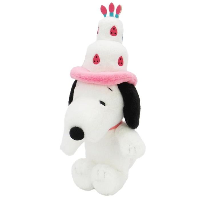 Snoopy｜Peanuts 75th Anniversary Plush Eco Bag Cake Hat｜ 27 x 13 x 12mm approx.
