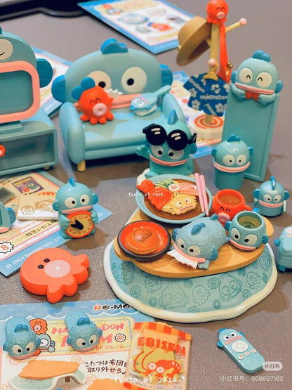 Re-ment Hangyodon Room 8pcs Complete Box Re-ment丑鱼汉顿的房间食玩盲盒/全8种｜1盒