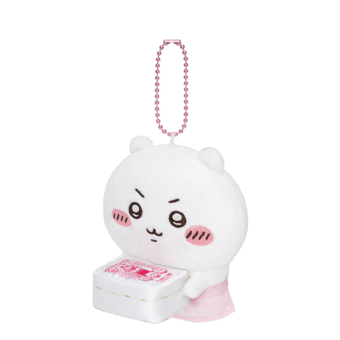 Chiikawa ｜Mogumogu Store Clerk /Mascot Holder/plush Keychain｜H130×W80×D55m aprrox .