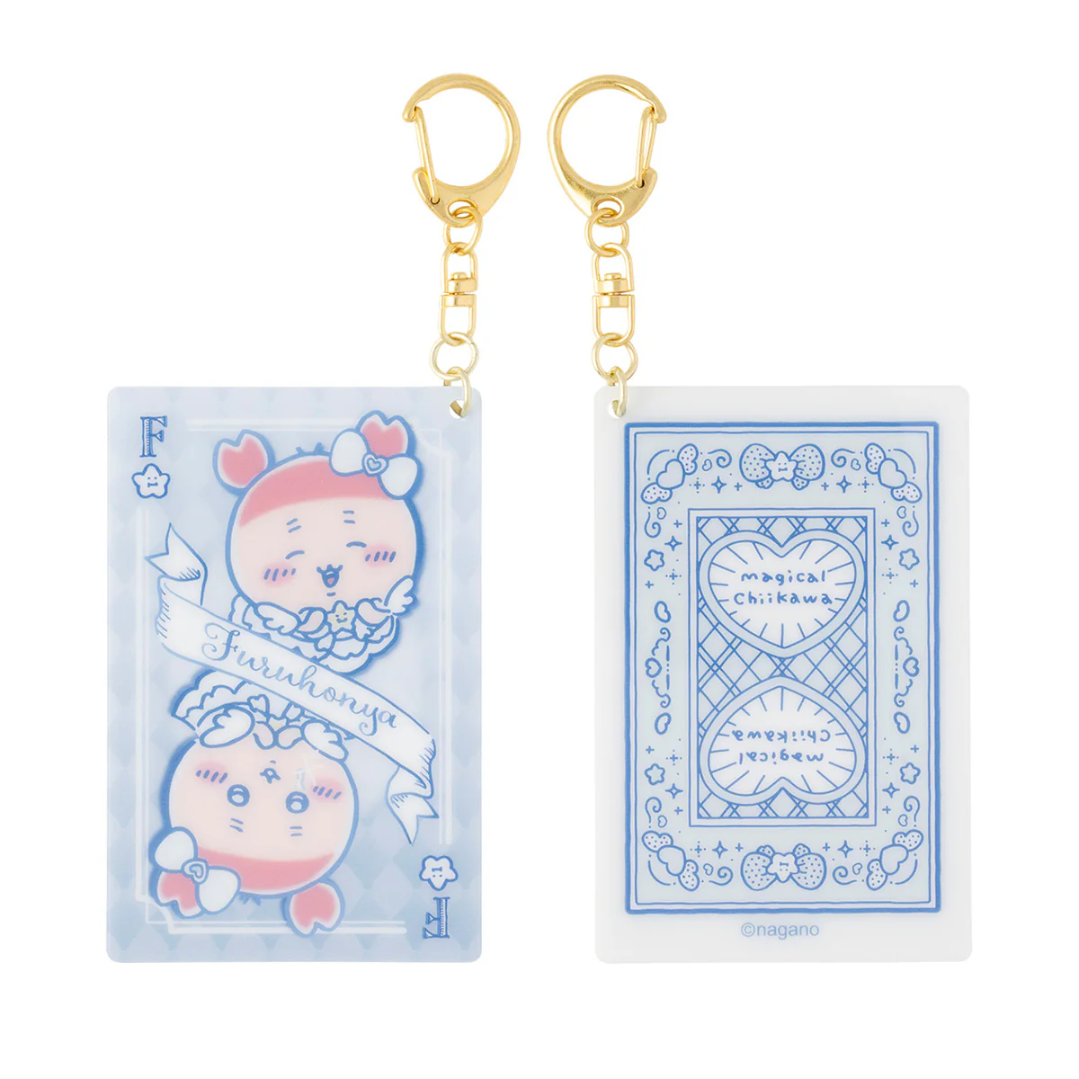 chiikawa｜Magical Chiikawa Playing Card Style Acrylic Keychain｜90×58mm approx.