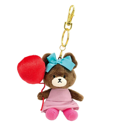 The bear’s school｜25th Anniversary Jackie Celebration Mascot Holder /Plush Keychain｜12×7×4.5cm approx.