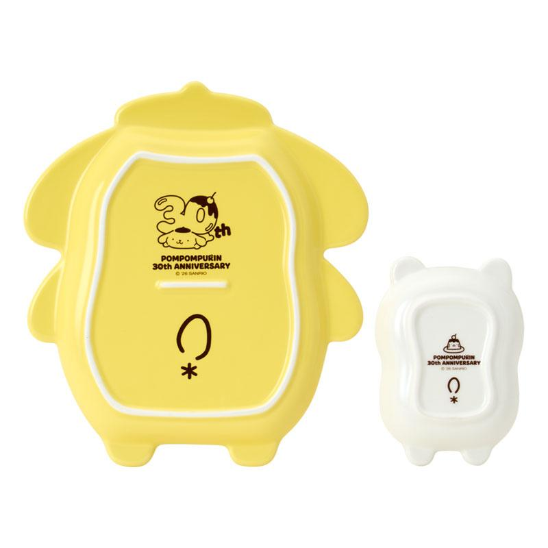 Sanrio｜PomPomPurin 30th Anniversary Shaped Plate Set