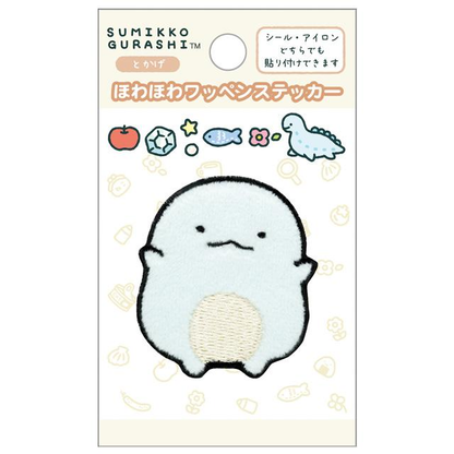 Sumikko gurashi｜Patch Series  Fluffy Patch Sticker｜H97 x W57mm approx.