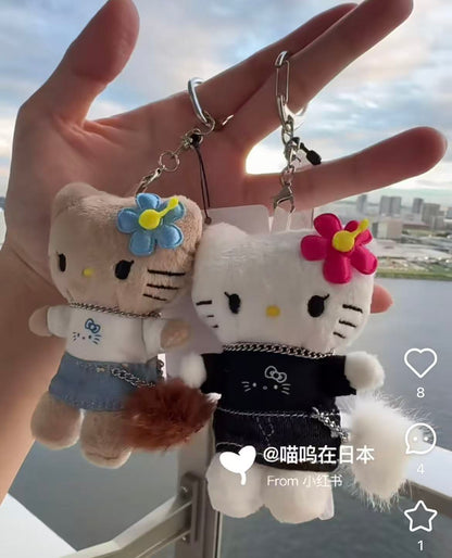 Sanrio｜Hello Kitty x me% Mascot Holder /Plush Keychain