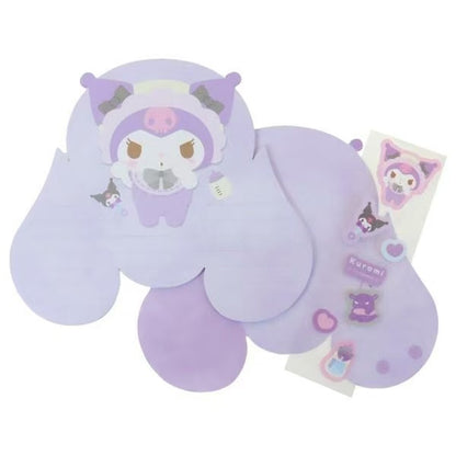 Sanrio｜Baby Swaddles Okurumi Die-cut Memo｜140×140mm approx.
