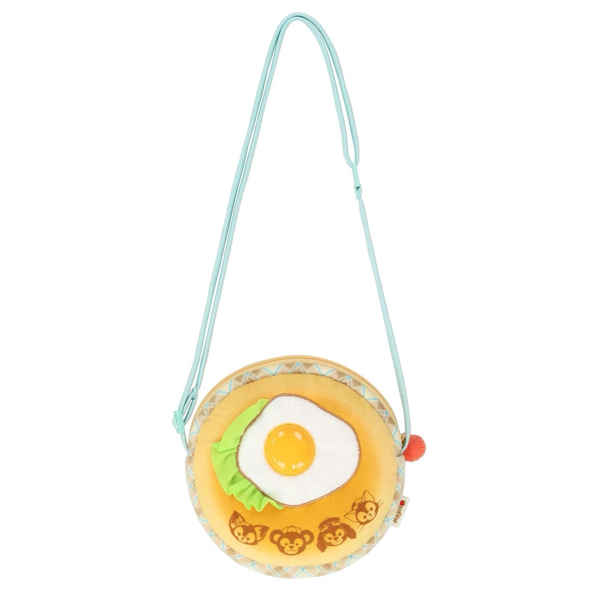 Disney迪士尼｜东迪梦幻奇妙厨房系列煎蛋斜挎包/正反面都可爱