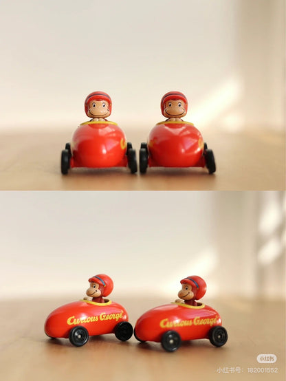 Tomica｜Dream Tomica 好奇猴乔治汽车/玩具车/摆件｜约W78×H41×D39mm