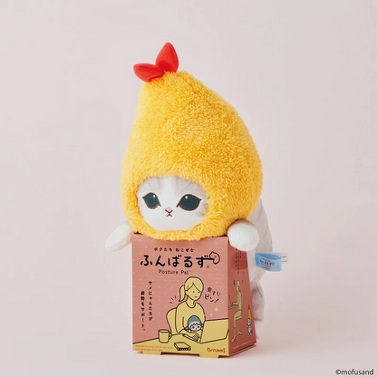 Mofusand｜Study Buddy Plush Toy - Cat / Fried Shrimp Nyan｜H360 x W145 x D180mm approx.