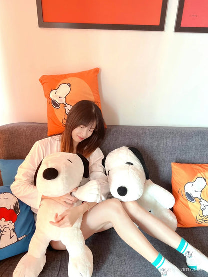 Snoopy史努比｜Peanuts经典Snoopy巨型玩偶/公仔2L｜约48cm×50cm×52cm
