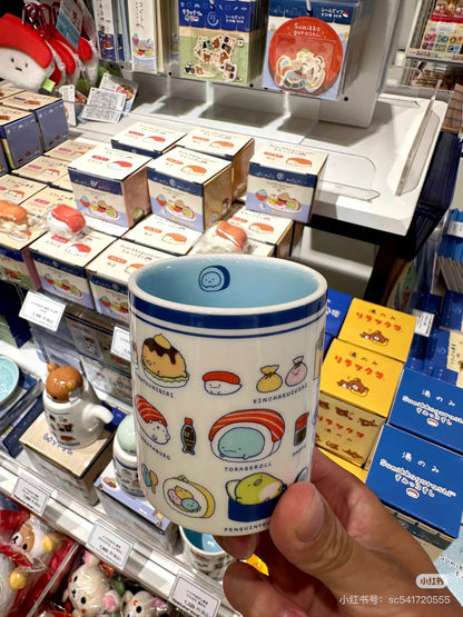 Sumikko gurashi｜Anytime Sushi Tea Cup｜90×Φ70mm approx.