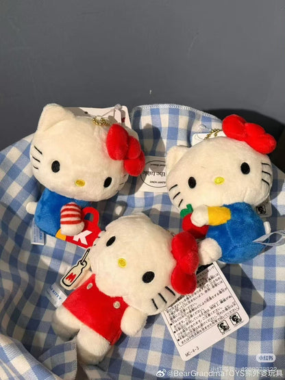 Hello kitty｜Classic Mascot Holder /Plush Keychain｜H10.5×W8.5×D6.5mm approx.