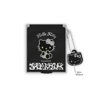 Sanrio｜Hello Kitty Mascot Included M-size Mirror｜83 x 57 x 6 mm approx.